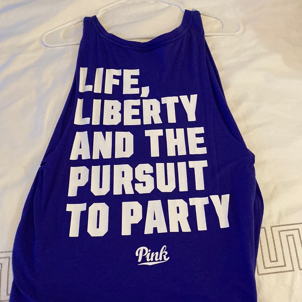 PINK brand tank top 4th of July